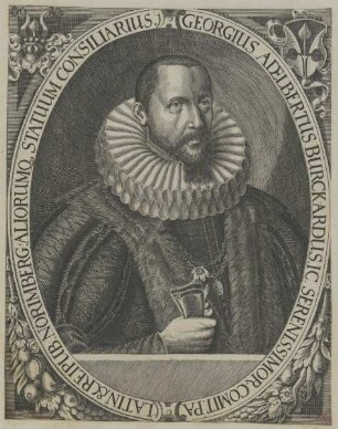 Bildnis des Georgius Adelbertus Burckhardus