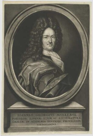 Bildnis des Ioannes Georgivs Mvllervs