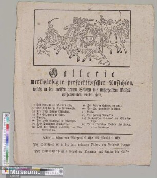 Gallerie merkwürdiger perspektivischer Ansichten