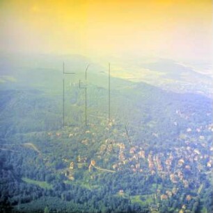 Blick zur Wartburg bei Eisenach