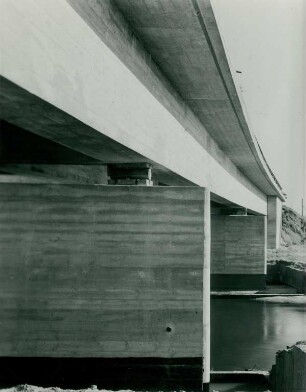 Reichsautobahn-Brücke über der Seeve, Deutschland, 1937-1938