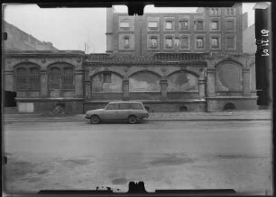 Berlin-Mitte, Zehdenicker Straße. Fabrikgebäude. Straßenfront (Teilansicht)