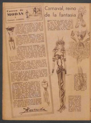 Carnaval, reino de la fantasía