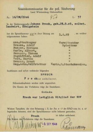 Frech, Johann