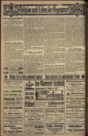 Zweite Ausgabe vom Sonntag, den 13. Juli 1930.