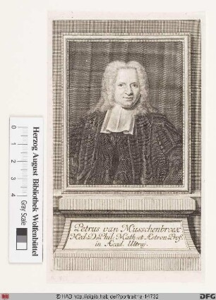 Bildnis Pieter van Musschenbroeck