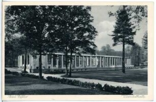 Bad Elster. Wandelhalle