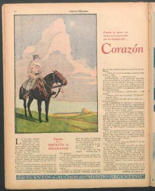 Corazón : Los cuentos gauchos de "Mundo Argentino"