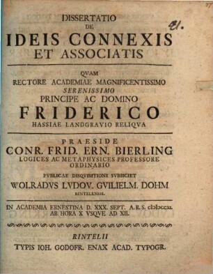 Diss. de ideis connexis et associatis