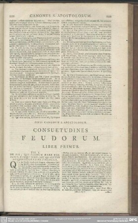 Consuetudines Feudorum