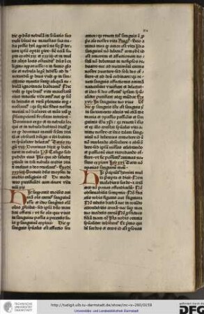 Hic supponit Moises animam omnis carnis sanguinem esse et ideo sanguinis esum omnino prohibet...