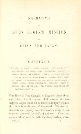 Chapter I. First view of Japan ...