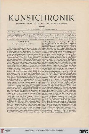 Heft 15 (6. Februar 1903)