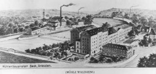 Waldheim. Brückenmühle, aus: Seck-Dresden, um 1907