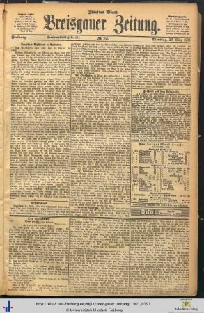 26.03.1901 (Zweites Blatt)