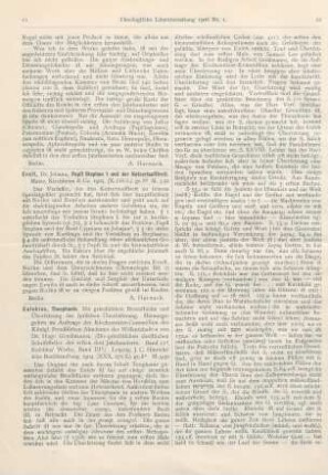 11-16 [Rezension] Greßmann, Hugo (Hrsg.), Eusebius, Theophanie. Die griechischen Bruchstücke und Übersetzung der syrischen Überlieferung
