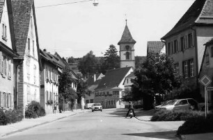 Malterdingen: Hauptstraße mit Kirche