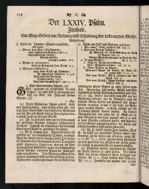 594-604, Der LXXIV. Psalm