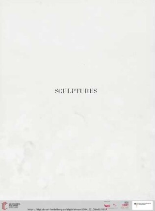 11-35 Sculptures (Nr. 1 - 124)