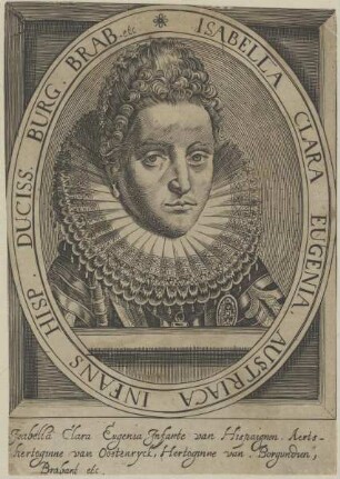 Bildnis der Isabella Clara Eugenia Austriaca