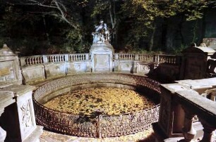 Donaueschingen: Donauquelle im Herbst