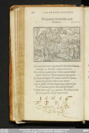Eloquentia fortitudine praestantior. XCIII.