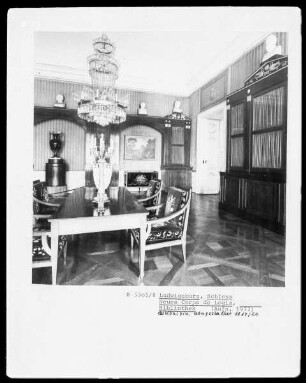 Residenzschloss Ludwigsburg — Neues Corps de logis — Appartement Königin Charlotte Mathildes — Bibliothek & Raum 156