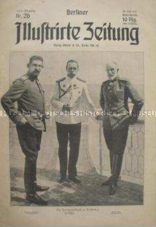 Zeitung: Berliner Illustrirte Zeitung. XXIII. Jahrgang, Nr. 26 vom 28. Juni 1914 zur Zusammenkunft in Constanzia