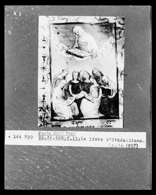 Le livre d'Othéa, Folio 13, Diana