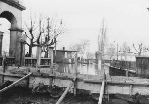 Hochwasser 1955 am Mittelrhein