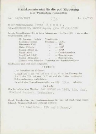 Henne, Georg