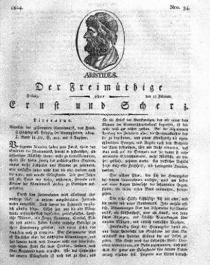 Nro. 34., Freitag den 17. Februar