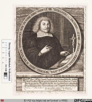 Bildnis Johann Jacob Otto (lat. Otho)