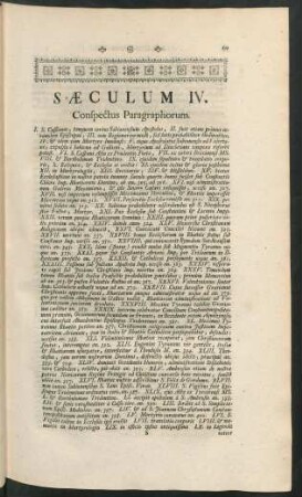 Saeculum IV.