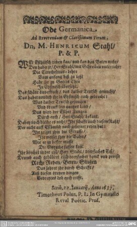 Ode Germanica