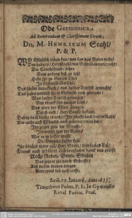 Ode Germanica