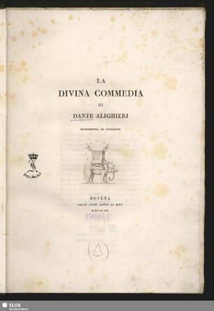 La Divina Commedia