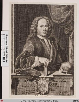 Bildnis Michael Gottfried Wittwer
