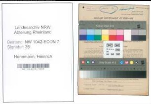 Entnazifizierung Heinrich Henemann , geb. 23.06.1902 (Rundfunkhaendler)