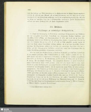 XII. Abschnitt. Beziehungen zu auswärtigen Kirchgemeinden