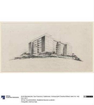San Francisco, Kalifornien, Wohnprojekt Chestnut-Street