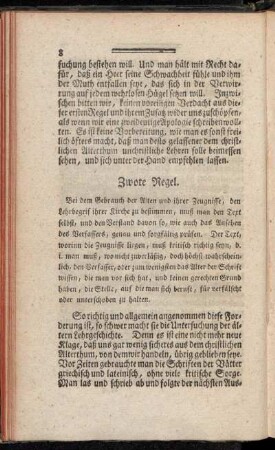 Zwote Regel.