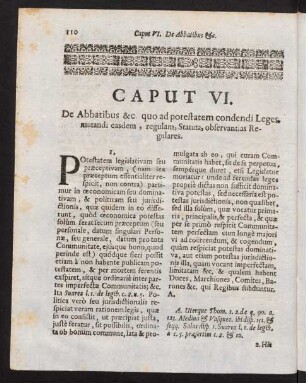 110-129, Caput VI