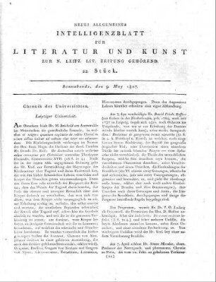 Chronik der Universitäten.