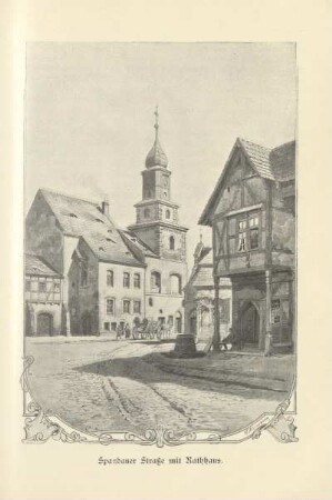 Spandauer Straße mit Rathhaus