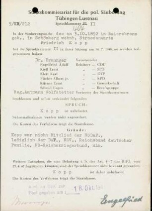 Kopp, Friedrich