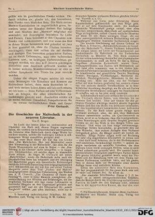 7: Die Geschichte der Maltechnik in der neueren Literatur