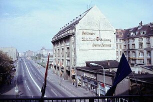 Berlin-Mitte, Friedrichstraße. Ansicht mit dem Haus der Presse (Admiralspalast) Nr. 101/102