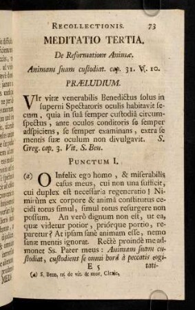 73-87, Meditatio Tertia.