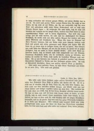 19. [Schleiermacher an Henriette.]
